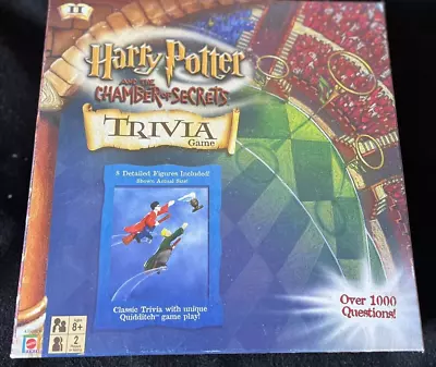 Buy Harry Potter And The Chamber Of Secrets Trivia Game- New (not Sealed)  Free P&P • 9.50£