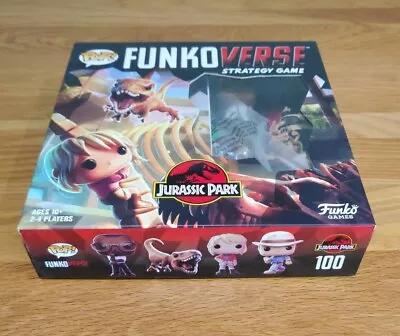Buy Funko POP Funkoverse Jurassic Park Strategy Game + Expansion | Brand New Sealed • 15£