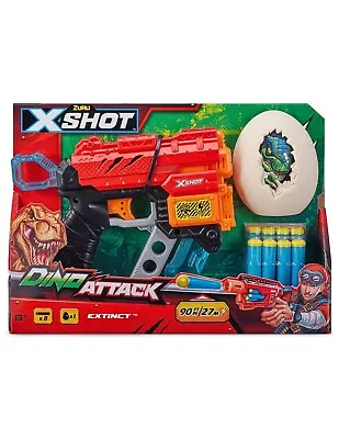 Buy X-SHOT DINOSAUR ATTACK EXTINCT DART GUN Compatible With Nerf • 11.99£