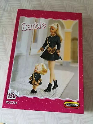Buy Vintage Spear's Games Barbie 150 Piece Jigsaw Puzzle COMPLETE • 4.99£