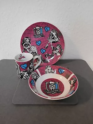 Buy Monster High Tea Service Cup Plate Doll First Wave 2010 Clawdeen Wolf Doll • 0.85£