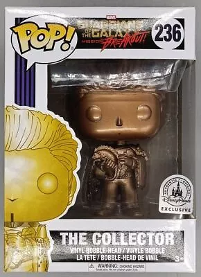 Buy Funko POP #236 The Collector (Gold) Marvel Guardians Of The Galaxy Damaged Box • 13.49£