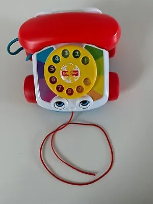 Buy Fisher Price Kids Play Pull Along Chatter Telephone • 5£