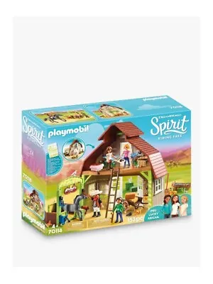 Buy Playmobil 70118 Dreamworks Spirit Barn - Incomplete Set • 19£