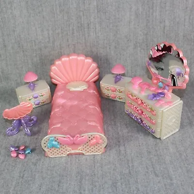 Buy LADY LOVELY LOCKS Mattel Doll Vintage 1980s Fairytale Bedroom Set # Complete • 109.22£