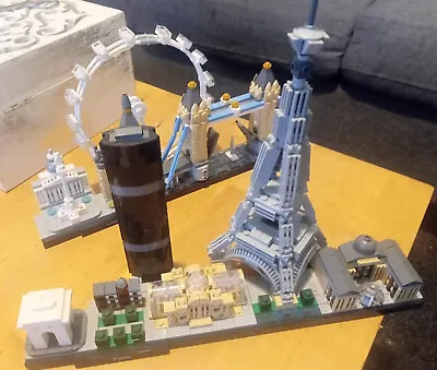 Buy Lego Architecture Paris And London Sets • 47£