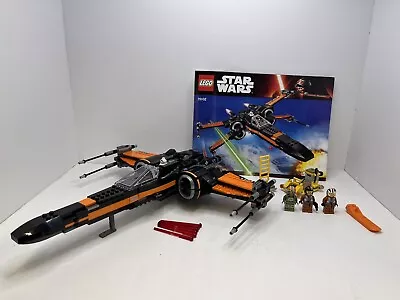Buy Lego Star Wars 75102: Poe's X-Wing Fighter Complete With Instruction Manual • 50£