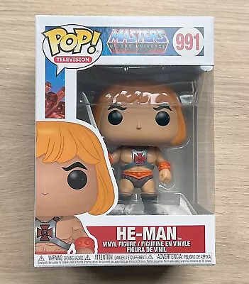 Buy Funko Pop Masters Of The Universe He-Man #991 + Free Protector • 17.99£
