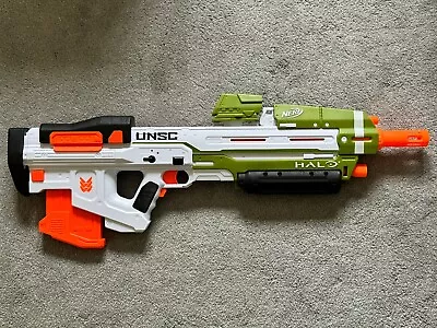 Buy Nerf Gun Halo Infinite MA40 Motorised Blaster Gun - Unsc Cosplay • 65£