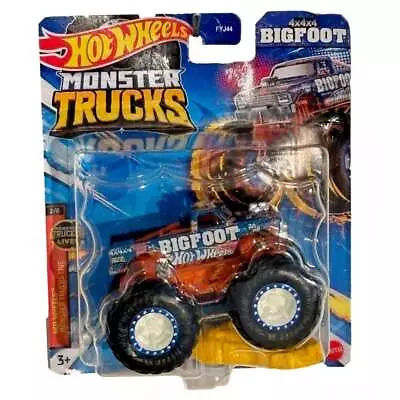 Buy Hot Wheels 4x4x4 Bigfoot 1:64 Scale Monster Truck • 8.99£