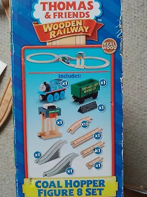 Buy ALL ITEMS Fisher Price Wooden Train Track Thomas & Friends Coal Hopper Set • 28.89£