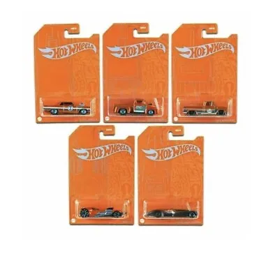 Buy Hot Wheels GRR35 Full Set Of 6, 53rd Anniversary Special Editions, Orange Chrome • 14.99£