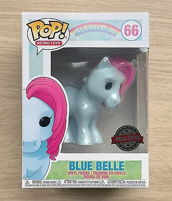 Buy Funko Pop Retro Toys My Little Pony Blue Belle #66 + Free Protector • 9.99£