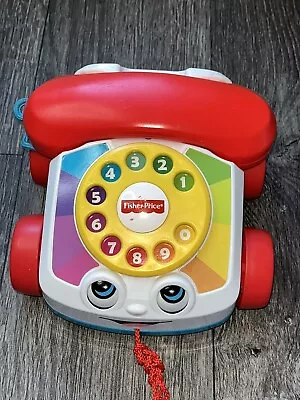 Buy  Fisher Price Chatter Phone Pull Along Toy Telephone Moving Eyes • 5.10£