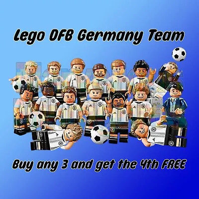 Buy Lego Minifigures 71014 Germany DFB The Mannschaft Football Minifigures • 9.99£