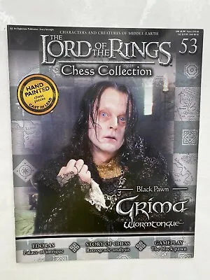 Buy Lord Of The Rings Chess Collection Eaglemoss Issue 53 Grima Wormtongue Magazine • 3.50£