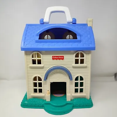 Buy Fisher Price Vintage 1996 House Carry Along Play Set Furniture Gift Baby • 35£
