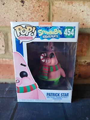 Buy Patrick Star #454 Funko POP! Christmas Spongebob Squarepants A2 • 14£