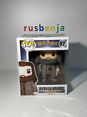 Buy Funko Pop! Movies Harry Potter Rubeus Hagrid With Umbrella #07 • 19.99£