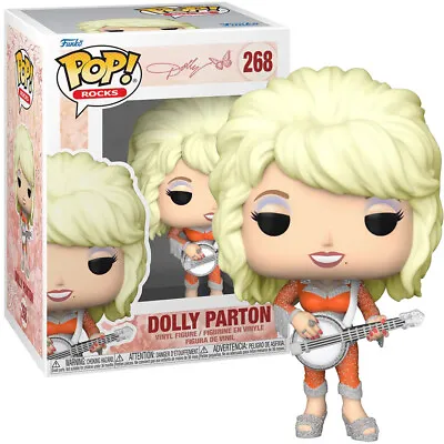 Buy Dolly Parton Figure Funko POP! Rocks No 268 • 15.99£
