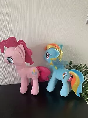 Buy My Little Pony Pinkie Pie And Rainbow Dash Plush Toys • 14£