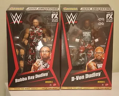 Buy WWE RSC Exclusive From The Vault Bubba Ray & D-Von Dudley Boyz Elite Figures UK • 99.99£