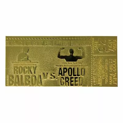 Buy Rocky II Replica Superfight II Ticket (Gold Plated)x2 • 32.76£