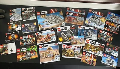 Buy Lego 27, Star Wars Instruction Manuals, 75105, 75100, 75238, 75300, 75208, 75099 • 24.99£