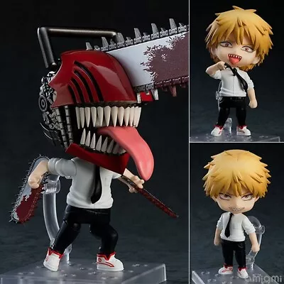 Buy Nendoroid 1560 Chainsaw Man Denji PVC Figure Toy Anime Gift With Box • 20.39£