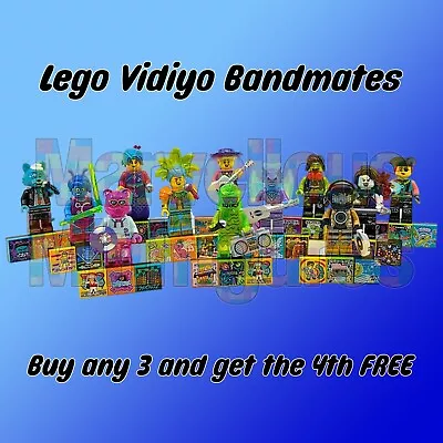 Buy Lego Vidiyo Bandmates Series 1 Minifigures 43101 In Box With Tiles Rare Retired • 6.99£