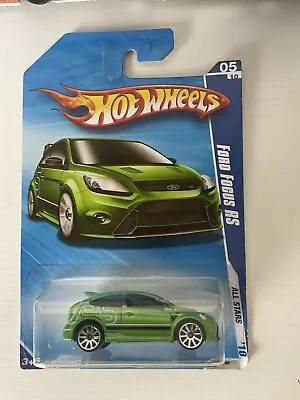 Buy Ford Focus RS Mk2 Ultimate Green Hot Wheels All Stars RARE • 31.99£
