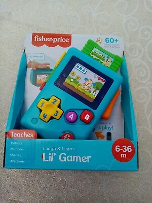 Buy Fisher-Price Laugh And Learn Lil' Gamer Songs Sounds Tunes & Phrases Toy 6-36mth • 12.99£