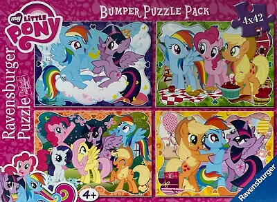 Buy Ravensburger 4 X 42 Piece Jigsaw Puzzles 'MY LITTLE PONY - ALWAYS AWESOME' • 9.25£