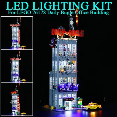 Buy LED Light Kit For LEGOs Daily Bugle 76178 With Instruction • 37.15£