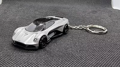 Buy Hot Wheels Aston Martin Valhalla No Time To Die 007 Diecast Car Keyring  • 12£