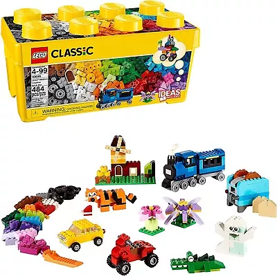 Buy LEGO Classic Medium Creative 484 Pieces Brick Box Building Set - 10696 BNIB • 200£