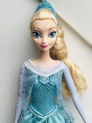 Buy Disney Frozen Singing Elsa Doll Doll Mattel Barbie Singing In Multiple Languages • 16.44£