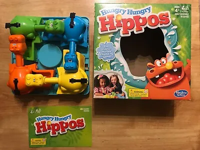 Buy Hasbro Hungry Hippos Toy Multi-colour Ball Chomp Game Christmas Boys Girls Xmas • 5.99£