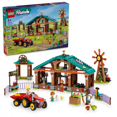 Buy LEGO Friends 42617 Farm Animal Sanctuary Age 6+ 489pcs • 49.95£