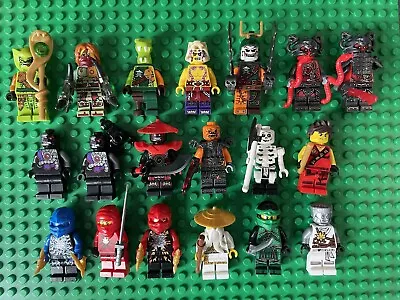Buy Lego Ninjago Minifigure Bundle 19 Figures Excellent Condition  • 12.50£