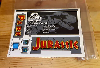 Buy LEGO - 75936 - Jurassic World - TRex Devastation Original Sticker Sheet • 19.60£