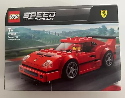 Buy LEGO Speed Champions 75890: Ferrari F40 Competizione - BRAND NEW - FREE POSTAGE • 18.99£