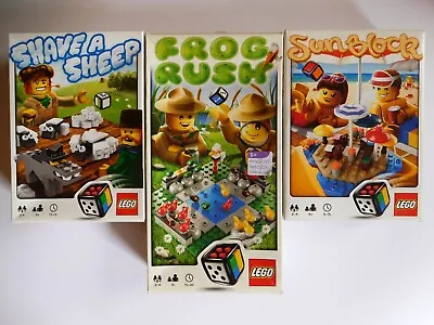 Buy Lego Games BundleComplete Frog Rush Shave A Sheep Sunblock • 20£