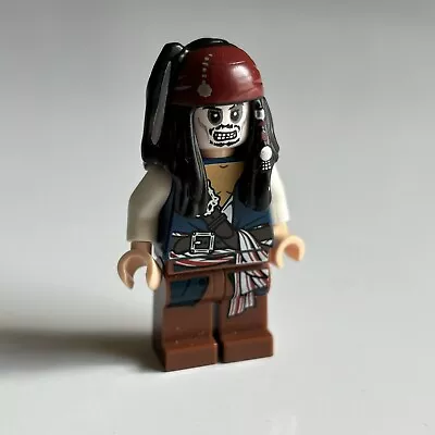 Buy Lego Pirates Of The Caribbean Minifigure Skeleton Jack Sparrow POC012 • 1.20£