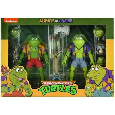 Buy Teenage Mutant Ninja Turtles 7'' Scale Action Figure Genghis & Rasputin Frog  2  • 39.69£