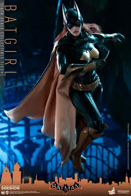 Buy DC Comics Batman Arkham Knight BATGIRL 1/6 Action Figure Hot Toys Sideshow VGM40 • 340.41£
