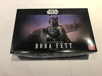 Buy Bandai Boba Fett Bounty Hunter 1/12 Scale Plastic Model Kit Figure Star Wars • 24.99£