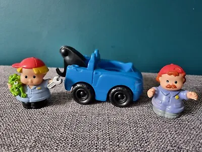 Buy Little People Garage / Mechanic Figures And Pick Up Truck • 8£