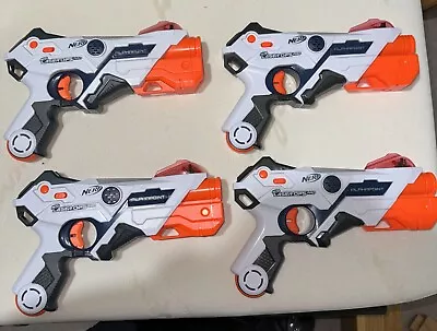 Buy NERF Laser Ops Pro Alphapoint X 4 Used In Fair Condition • 15£