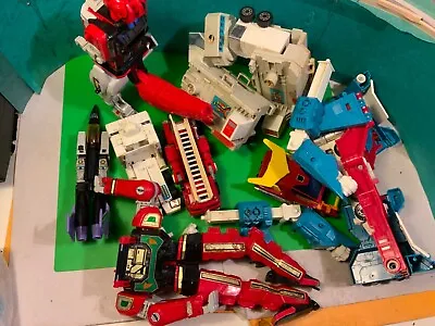 Buy 1985 1991 1994 Takara Bandai Hasbro Transformers Joblot Of Toy Parts Truck Fire • 39.99£